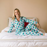 Women's PJ Set in Trim The Tree