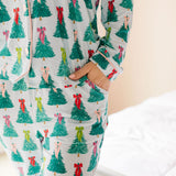Women's PJ Set in Trim The Tree