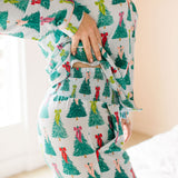 Women's PJ Set in Trim The Tree