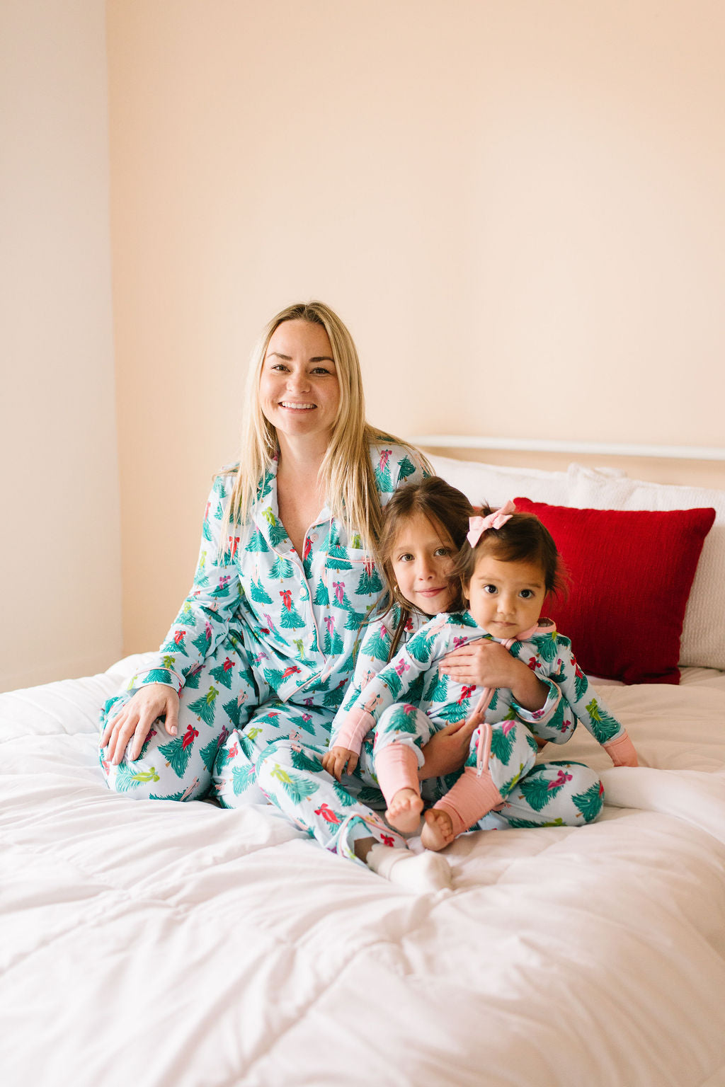 Women's PJ Set in Trim The Tree