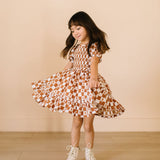 Alana Dress in Gingerbread