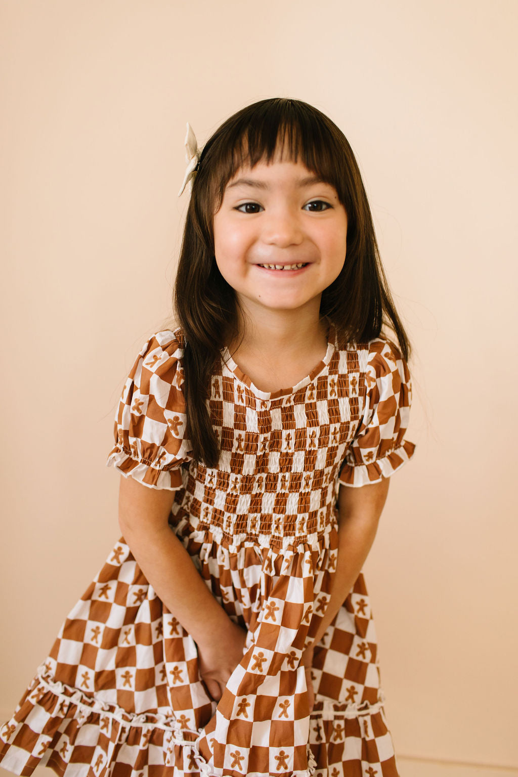 Alana Dress in Gingerbread