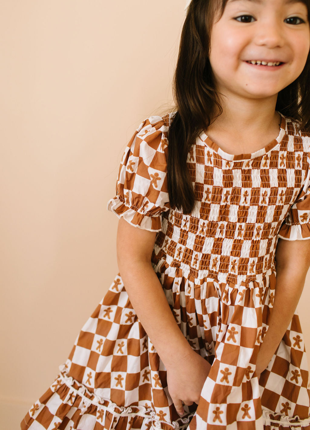 Alana Dress in Gingerbread