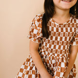 Alana Dress in Gingerbread