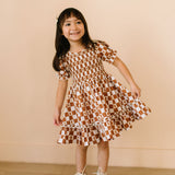 Alana Dress in Gingerbread