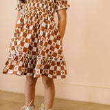 Alana Dress in Gingerbread