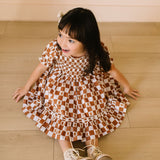 Alana Dress in Gingerbread