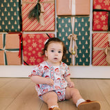 Quinn Poplin Bubble in Vintage Santa