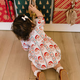 Quinn Poplin Bubble in Vintage Santa
