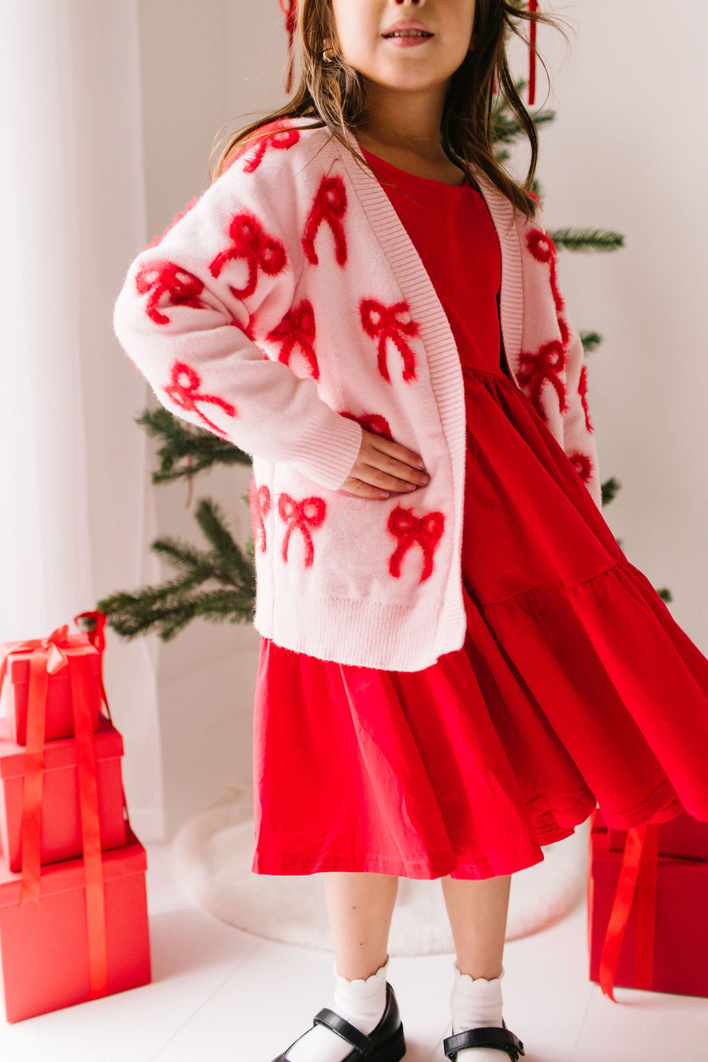 Bow Knit Cardigan | KIDS