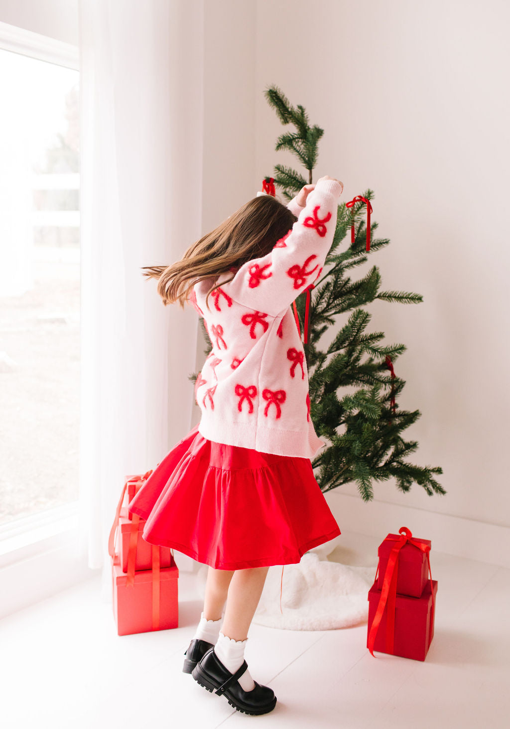 Bow Knit Cardigan | KIDS