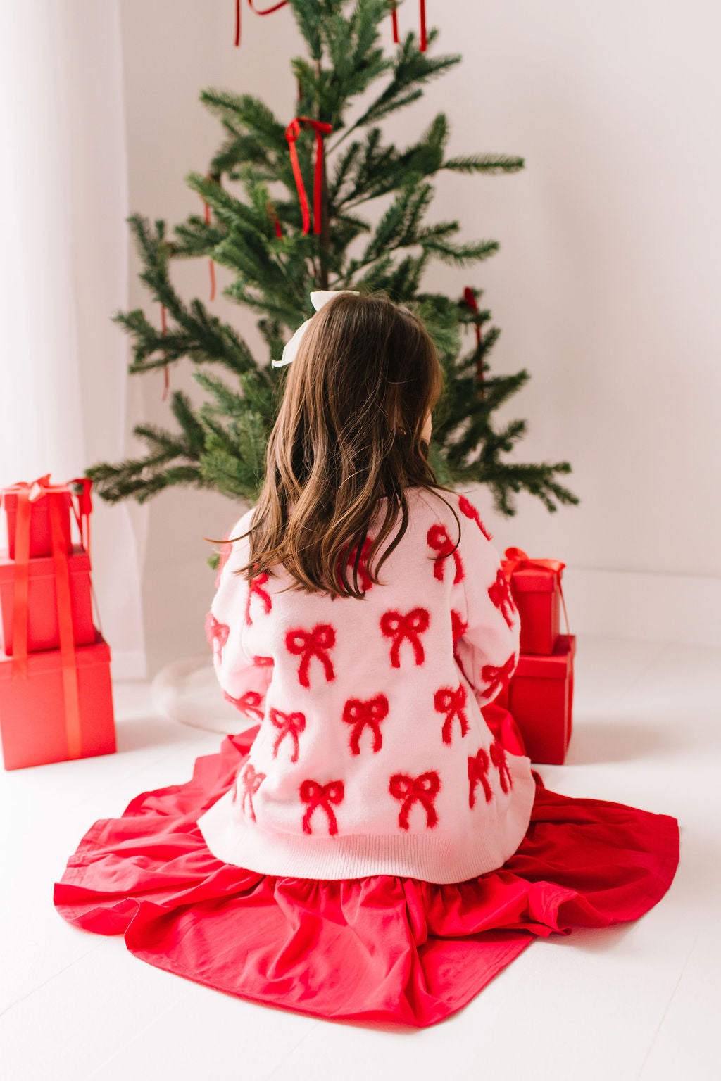 Bow Knit Cardigan | KIDS