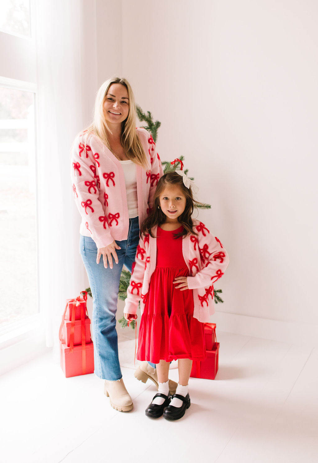 Bow Knit Cardigan | Womens