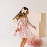 Gwendolyn Dress in Apple A Day