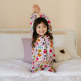 2 piece Button Up PJ Set In Boo Crew