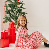 Gwendolyn Ruffle Dress in Dainty Bows