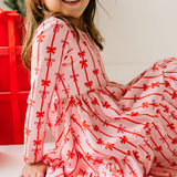 Gwendolyn Ruffle Dress in Dainty Bows