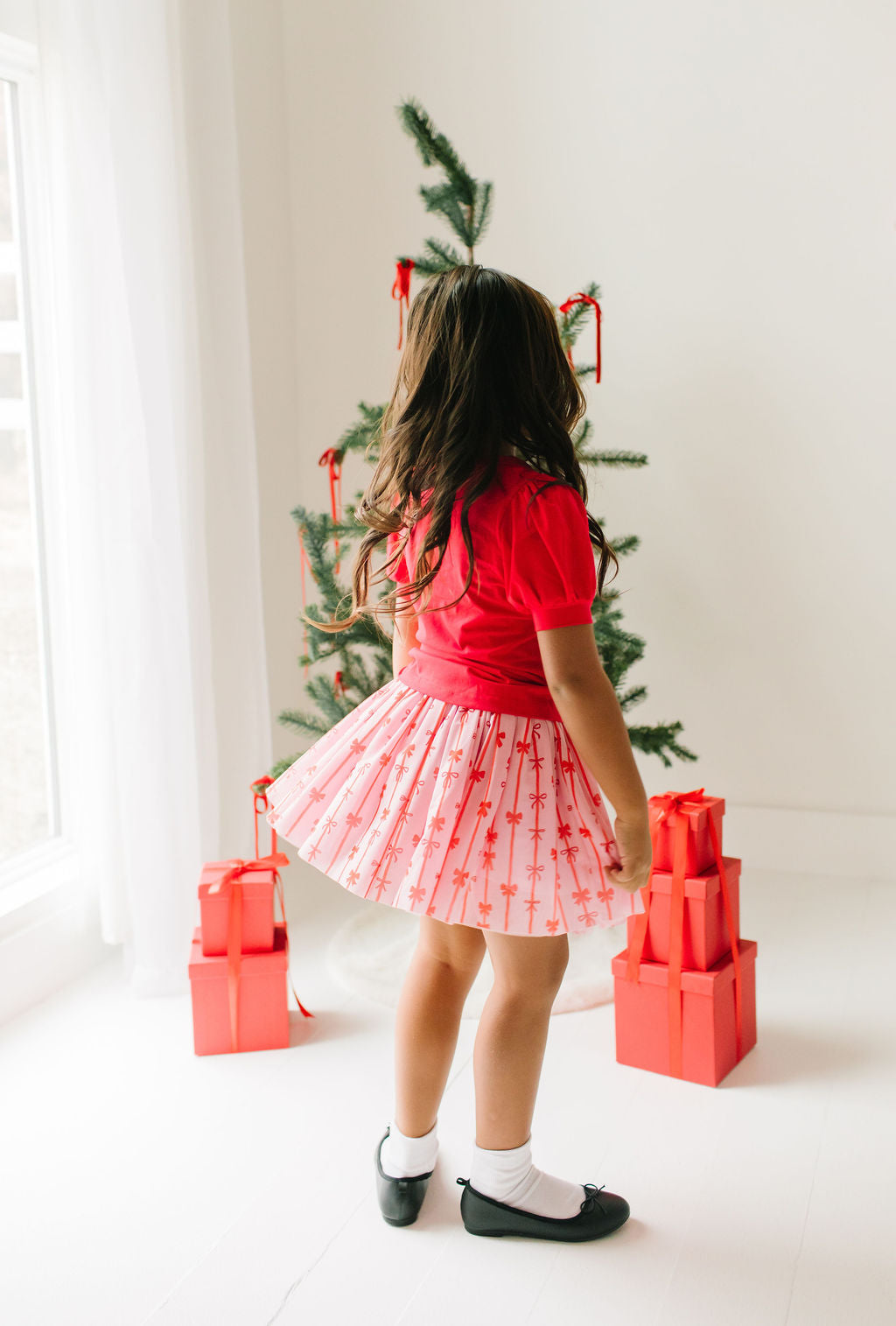 Tulle Skirt in Dainty Bows