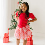 Tulle Skirt in Dainty Bows