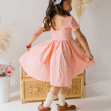 Classic Twirl Dress in Painted Petal