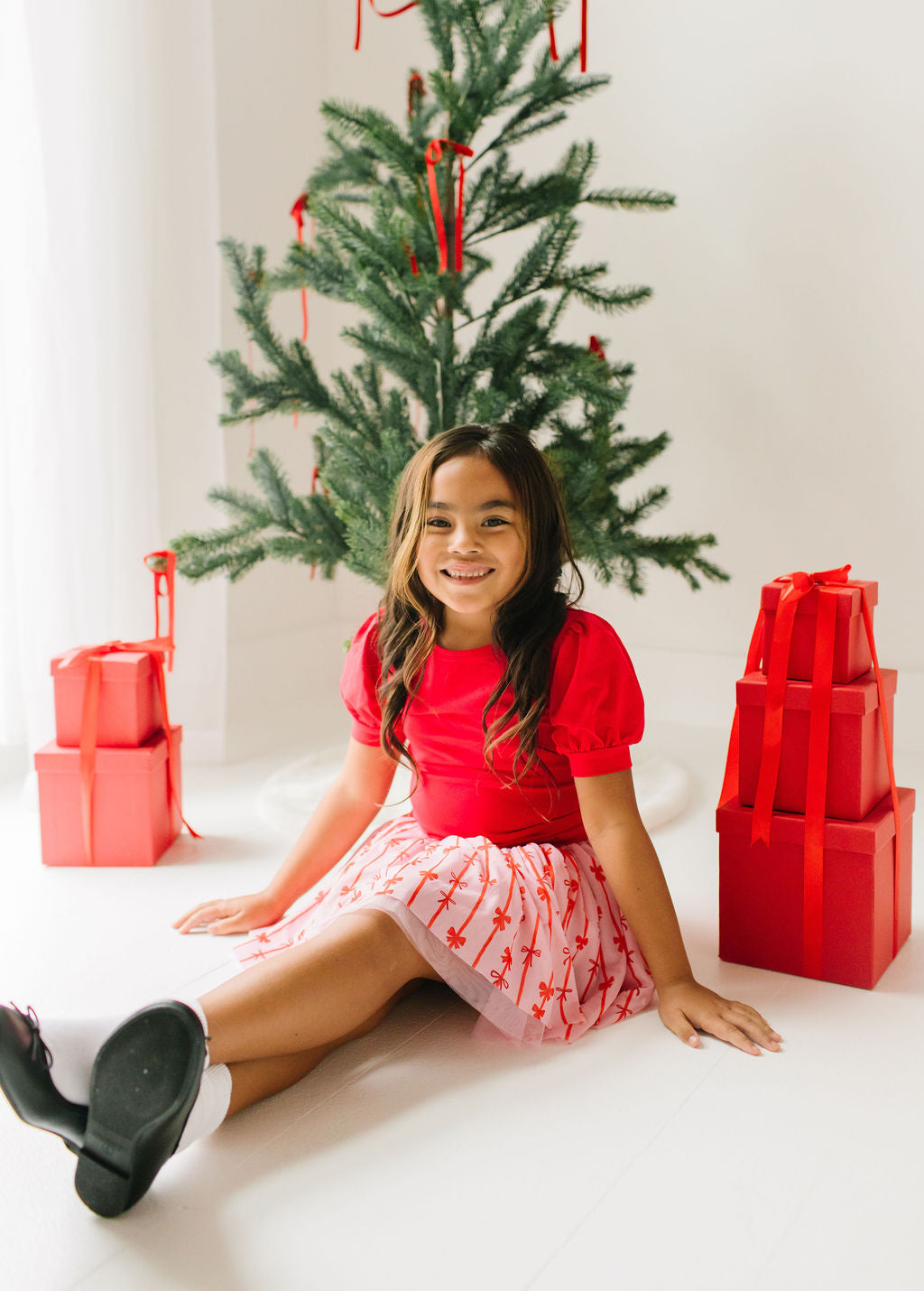 Tulle Skirt in Dainty Bows