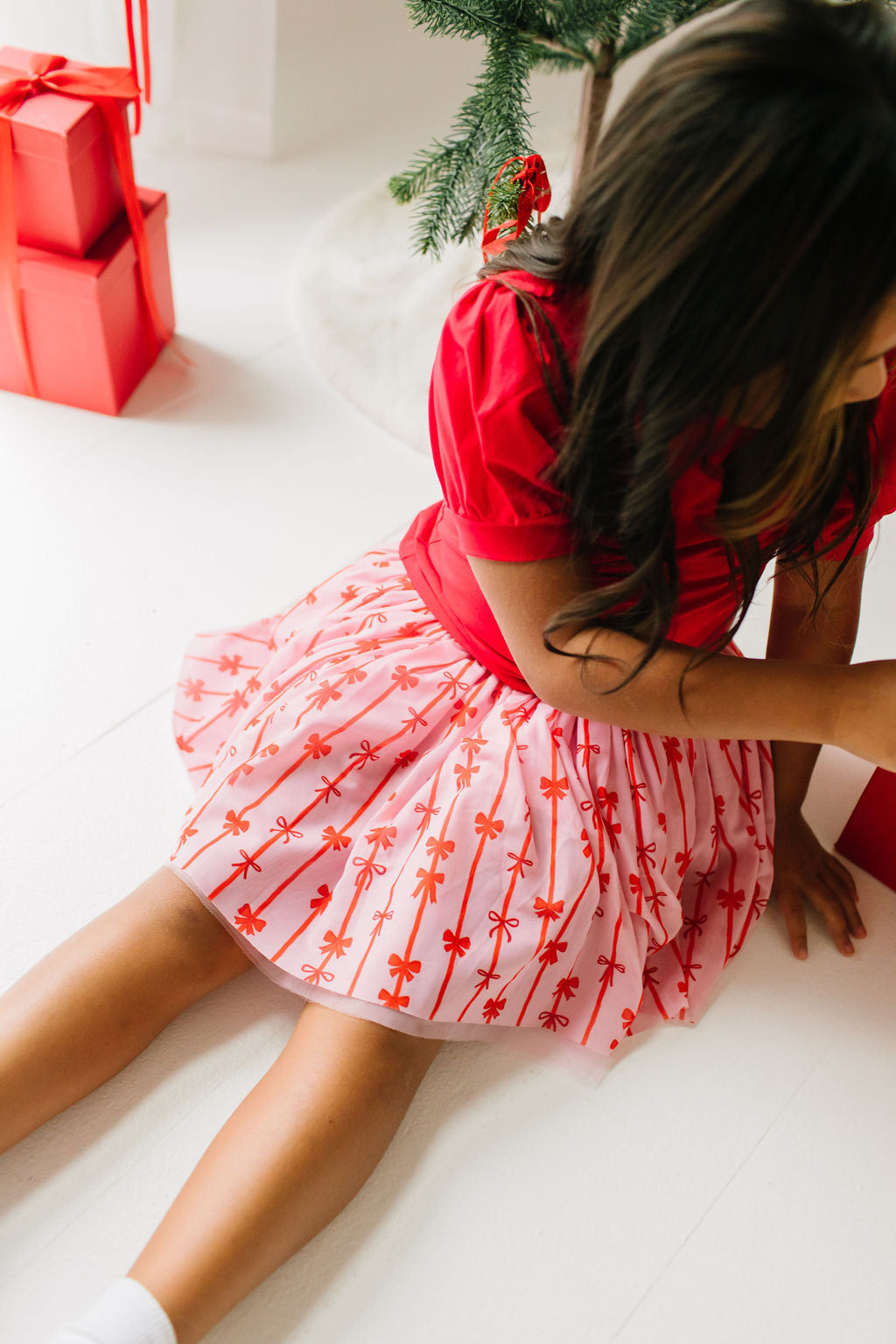 Tulle Skirt in Dainty Bows