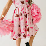 Classic Twirl Dress in Game Day