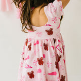 Classic Twirl Dress in Game Day
