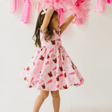 Classic Twirl Dress in Game Day