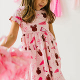 Classic Twirl Dress in Game Day