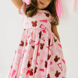 Classic Twirl Dress in Game Day