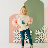 Trim The Tree Raglan Sweatshirt |  KIDS