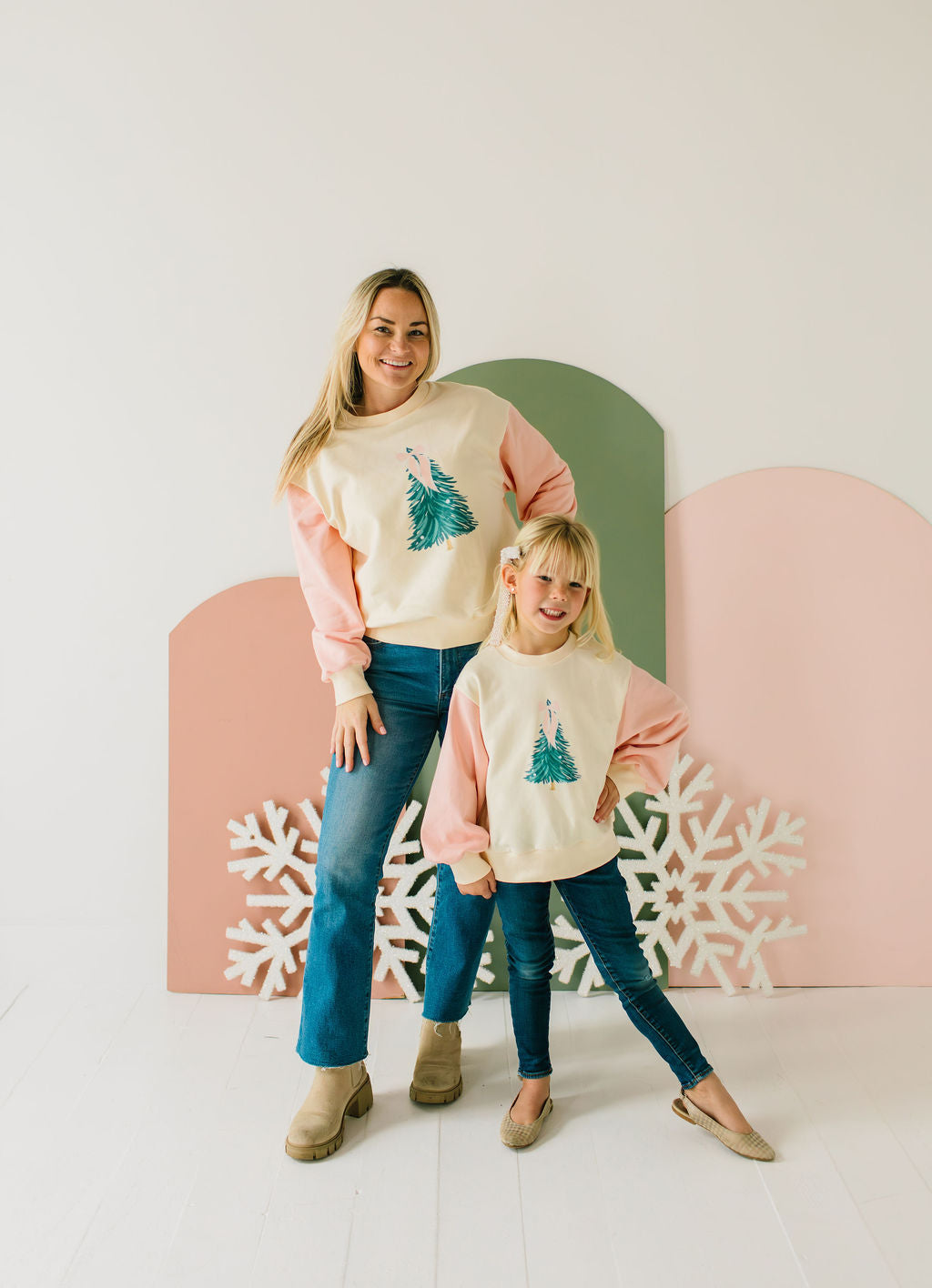 Trim The Tree Raglan Sweatshirt |  KIDS