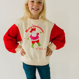 Cowboy Santa Raglan Sweatshirt