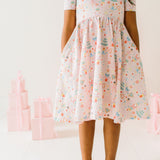Puff Dress in Sugar Plum