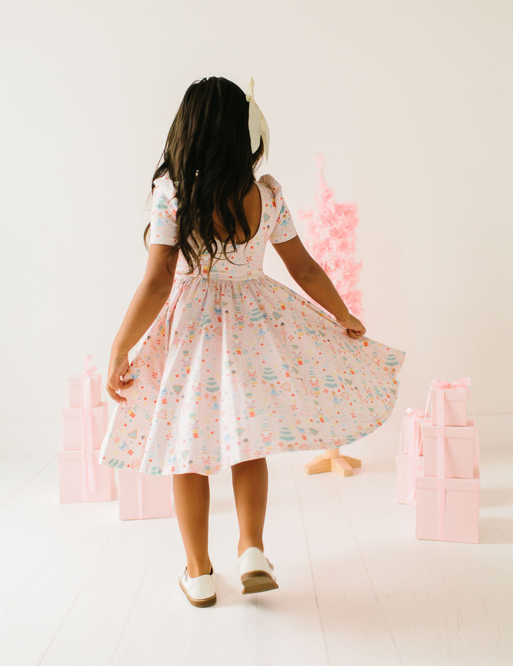 Puff Dress in Sugar Plum