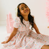 Puff Dress in Sugar Plum