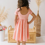 Classic Twirl Dress in Painted Petal