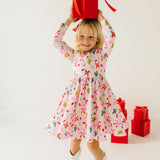 Gwendolyn Dress in Cowboy Santa