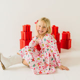 Gwendolyn Dress in Cowboy Santa