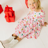 Gwendolyn Dress in Cowboy Santa