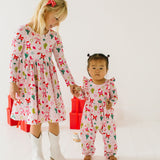 Gwendolyn Dress in Cowboy Santa
