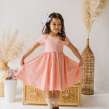 Classic Twirl Dress in Painted Petal
