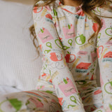 2 piece Bamboo Pajama in School Vibes