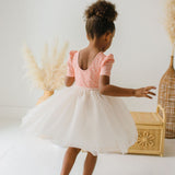 Tutu Dress in Painted Petal