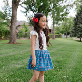 Tulle Skirt in Blue USA
