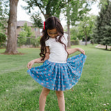 Tulle Skirt in Blue USA