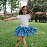 Tulle Skirt in Blue USA