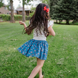 Tulle Skirt in Blue USA