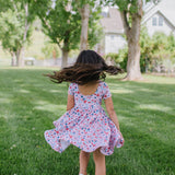 Classic Twirl Dress in Pink Celebration